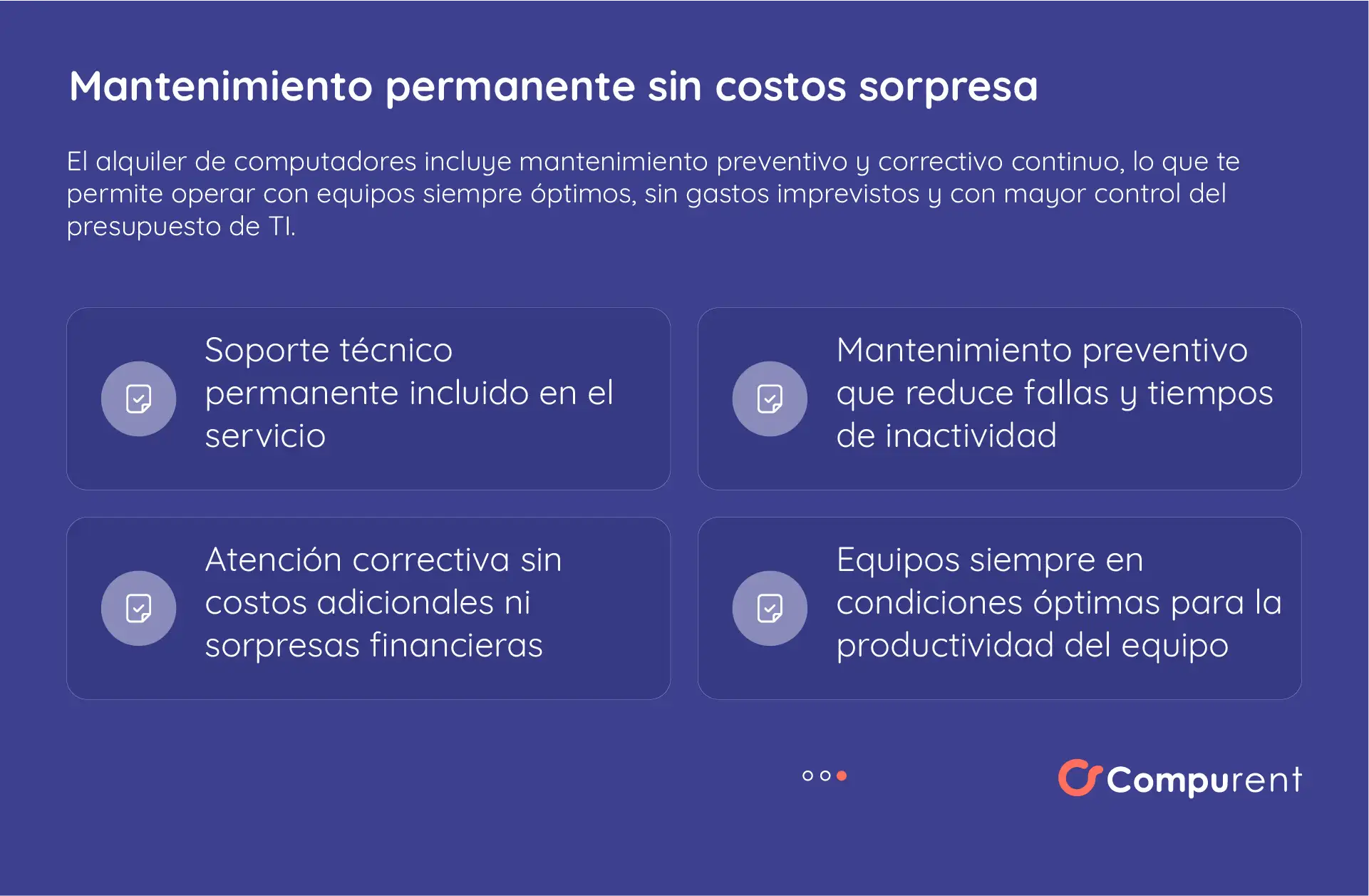 Mantenimiento Permanente En El Alquiler De Computadores