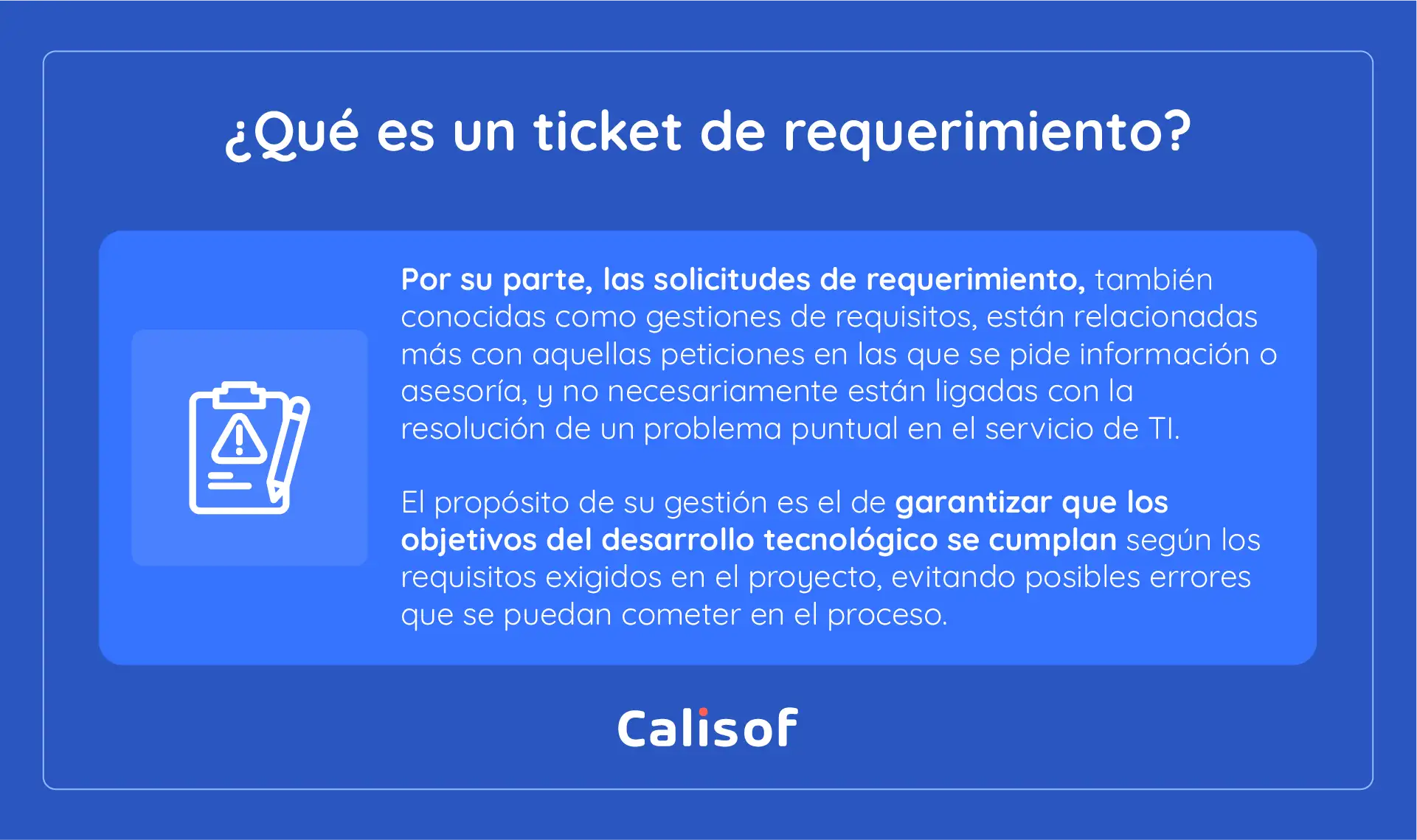 Que Es Un Ticket De Requerimiento