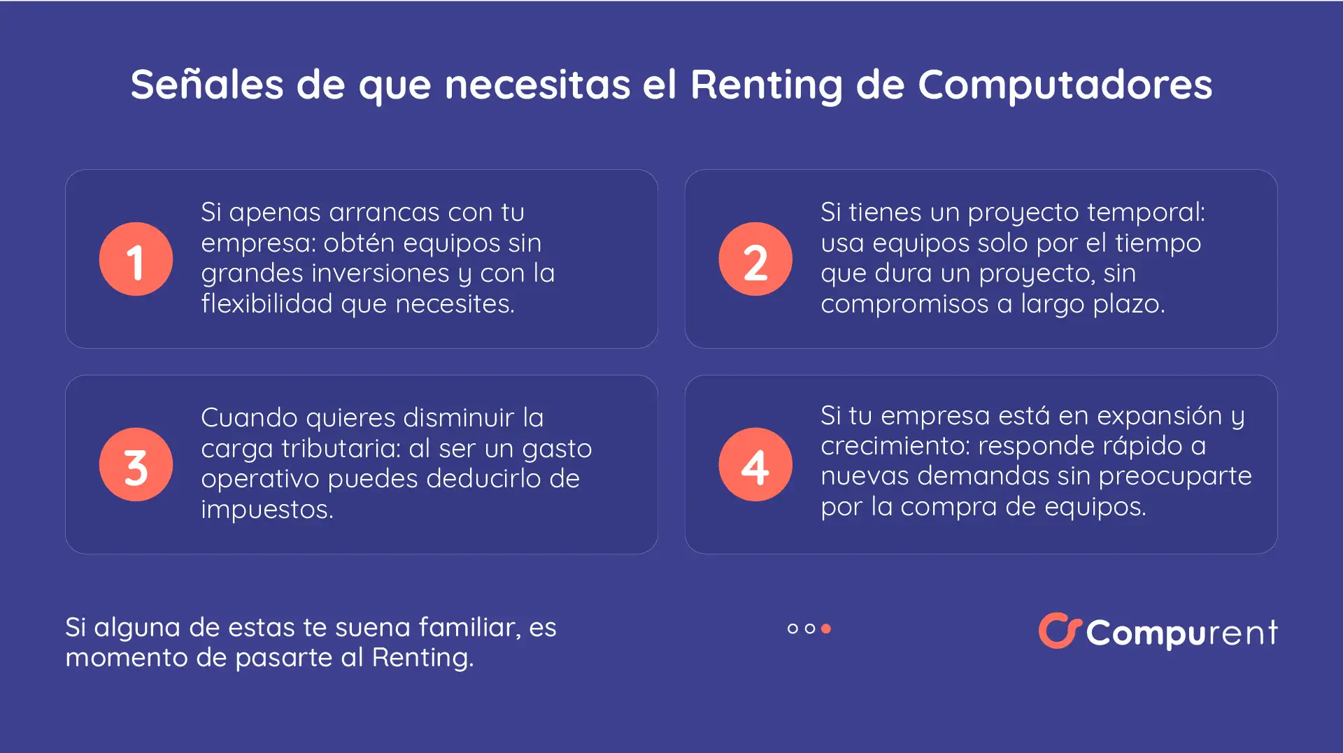 Señalas Para Pasarte Al Renting
