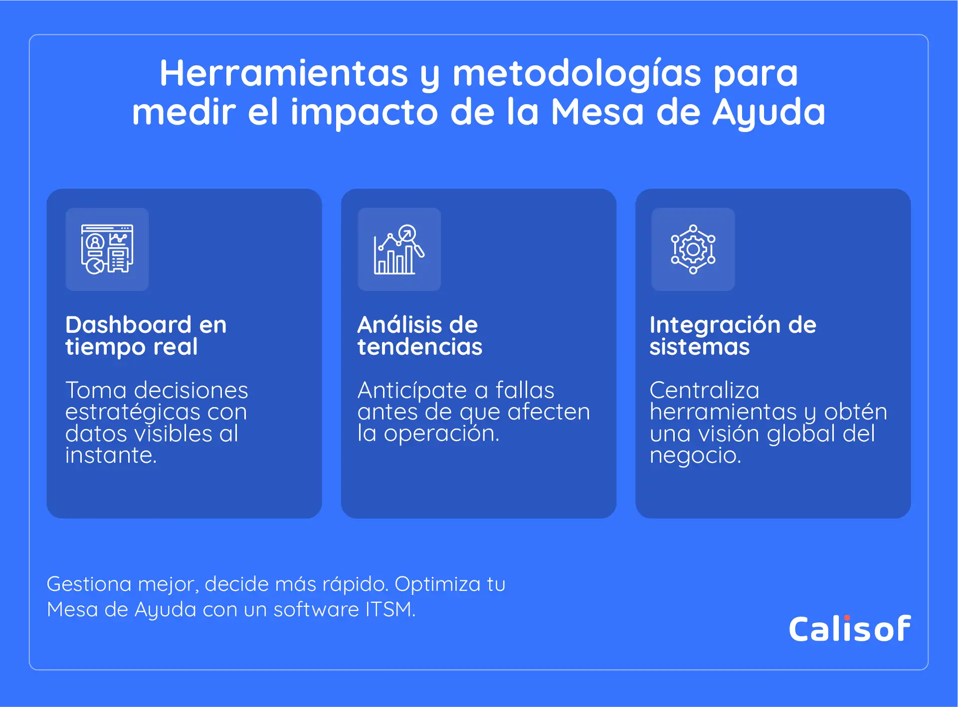 Herramientas Para Medir En Mesa De Ayuda