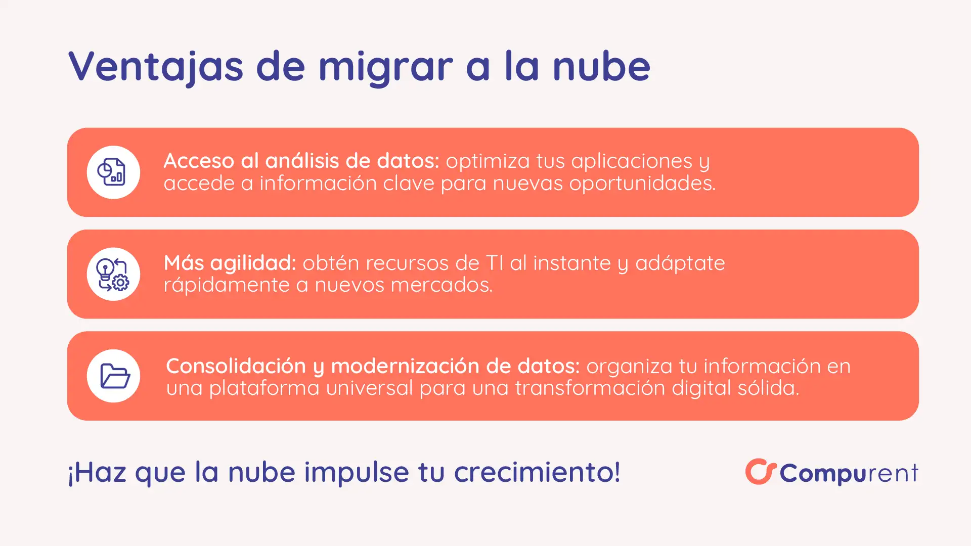 Ventajas De Migrar a La Nube