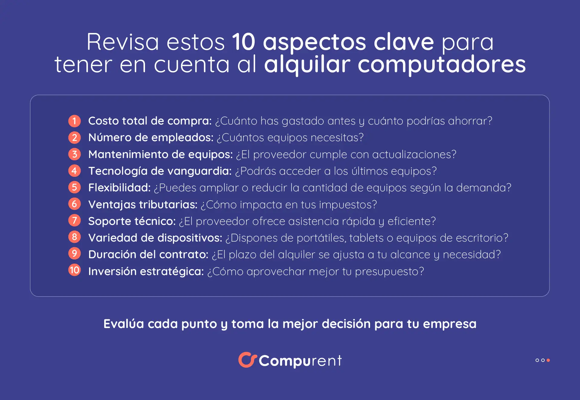 Alquiler De Computadores Para Empresas